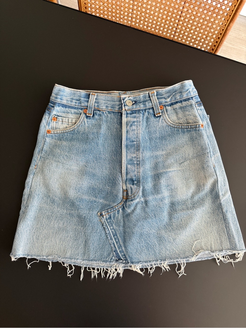 Re/Done Levi’s Denim Skirt